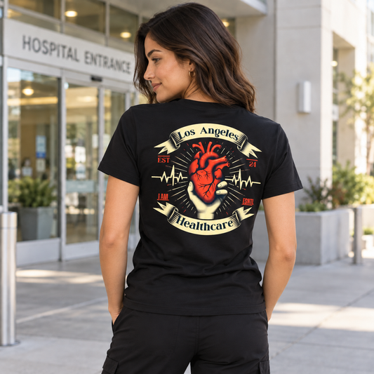 LA Heart Tee