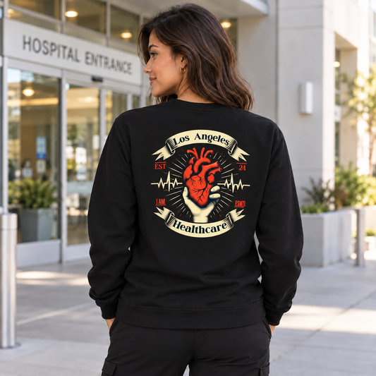 LA Heart Crewneck