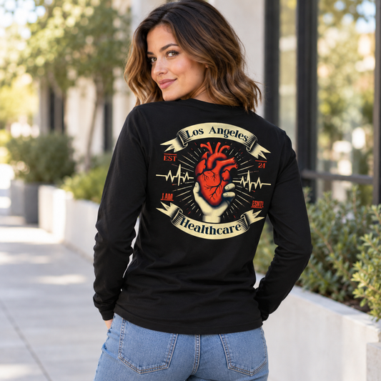 LA Heart Long Sleeve Tee